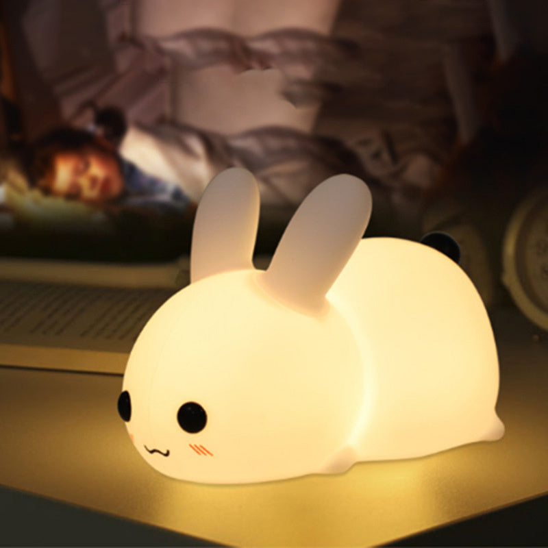 Charming Bunny Silicone Night Lamp