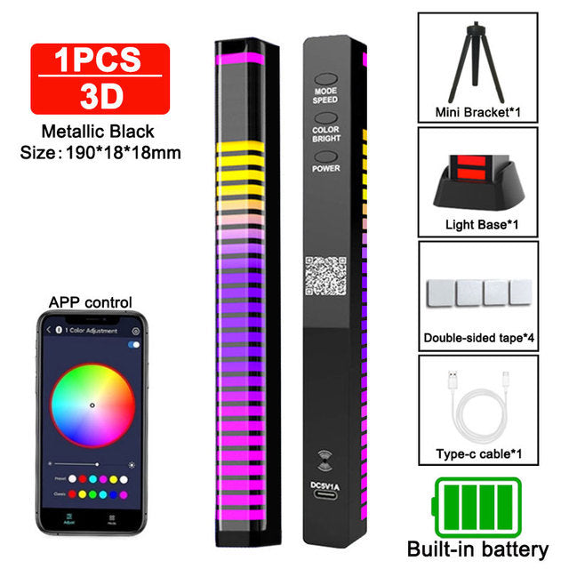 3D BeatSync Light - Versatile Gaming Enhancer