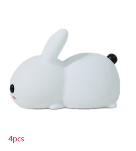 Charming Bunny Silicone Night Lamp