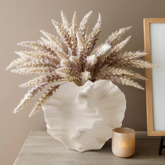 Nordic Coral Ceramic Vase for Contemporary Decor