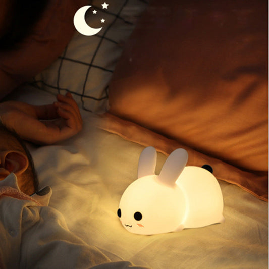 Charming Bunny Silicone Night Lamp