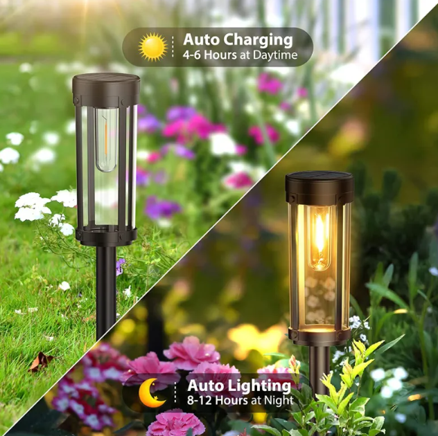 Elegant Solar Outdoor Lamp
