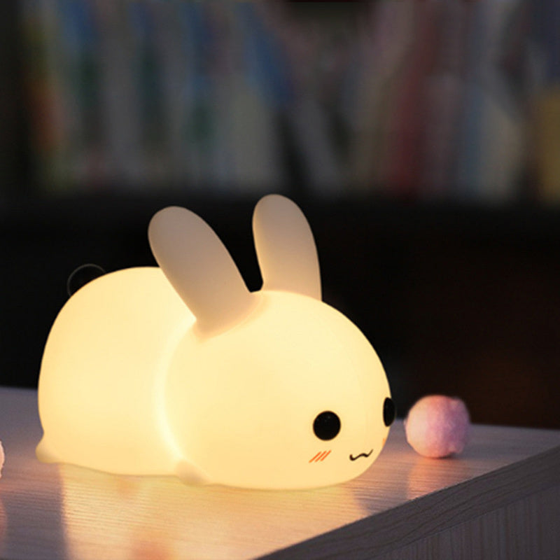 Charming Bunny Silicone Night Lamp