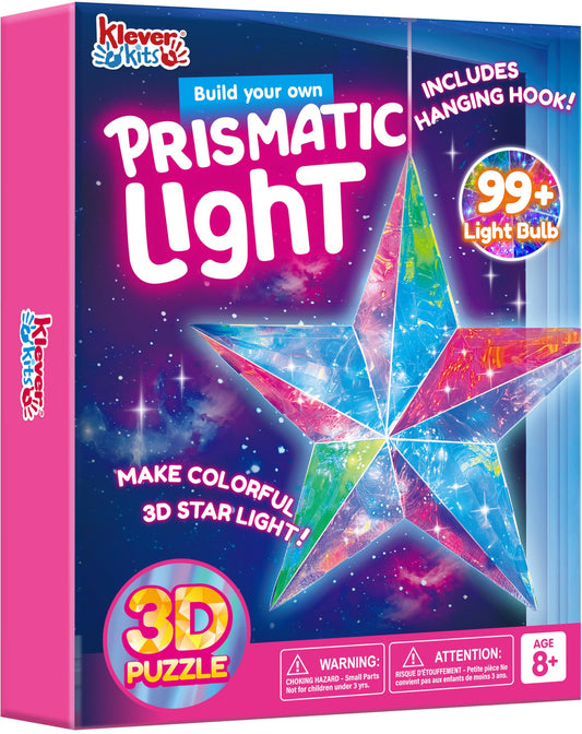 Kids Prismatic Star 3D Light Kit with USB Power