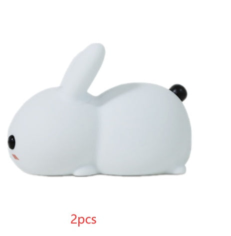 Charming Bunny Silicone Night Lamp